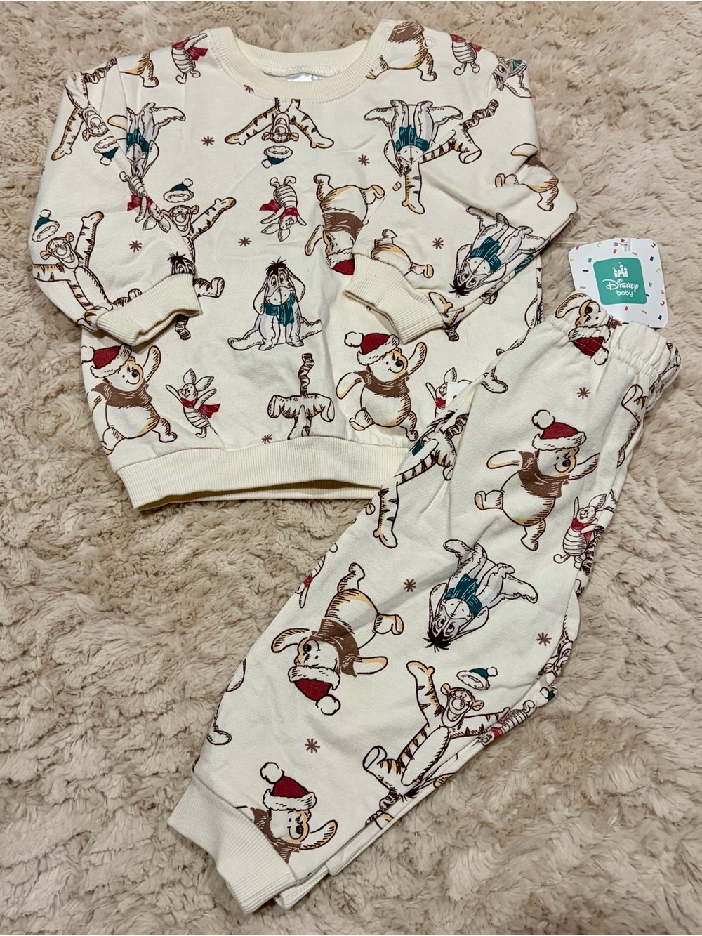 New Disney 6-12m Christmas Outfit
